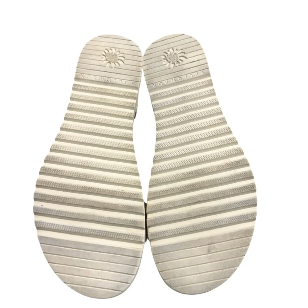 Yellow Box Meera Stylish Women's Sandals in Cream Size 8.5 - Picture 6 of 7